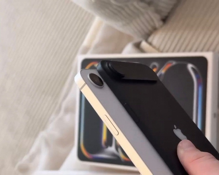 Существование такого iPhone пока не подтверждено: макет iPhone 17 Air сравнили с реальным iPhone 16e - 3 Существование такого iPhone пока не подтверждено: макет iPhone 17 Air сравнили с реальным iPhone 16e