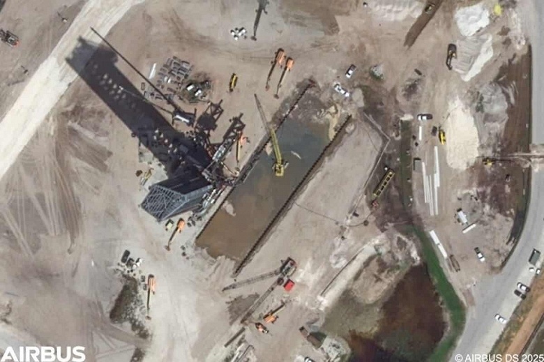 Из космоса показали новую стартовую площадку SpaceX Starship во Флориде - 3 Из космоса показали новую стартовую площадку SpaceX Starship во Флориде