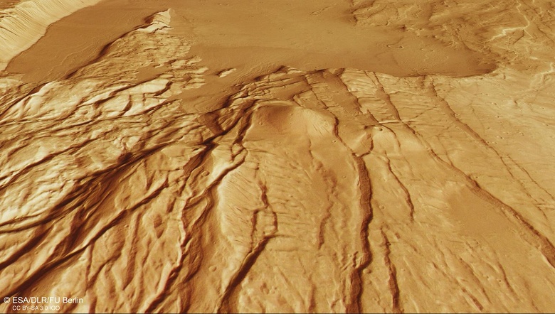 Контрастные ландшафты Марса во всей красе: Mars Express прислал новые снимки Красной планеты - 3 Контрастные ландшафты Марса во всей красе: Mars Express прислал новые снимки Красной планеты