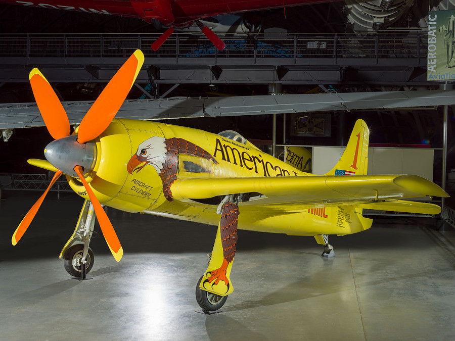 Grumman F8F «Bearcat» «Conquest I», на котором Гринамайер поставил рекорд скорости