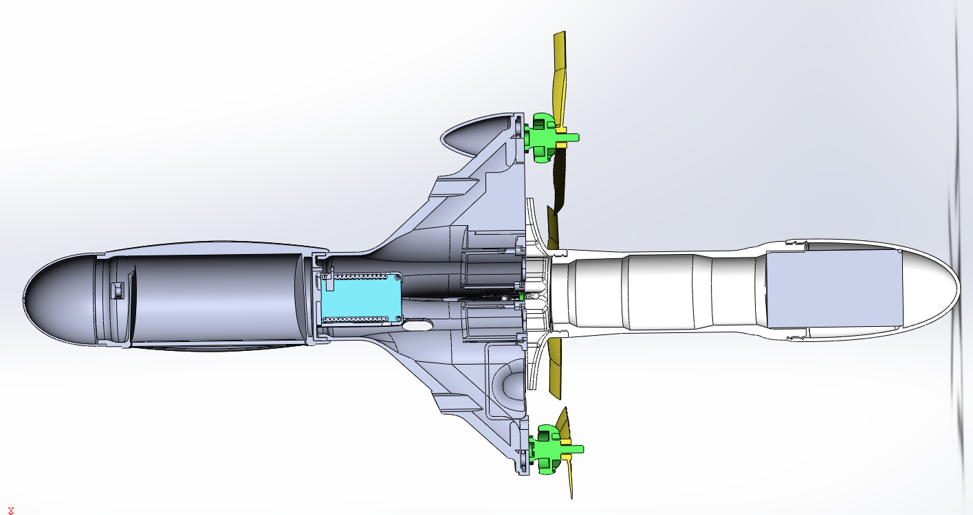 Вид в сечении.