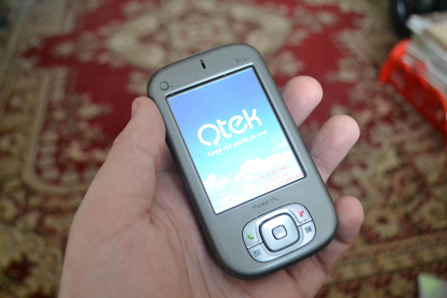 QTek S100, который в рамках одной из статей я превратил в S110 путем установки чипов ОЗУ большего объёма.