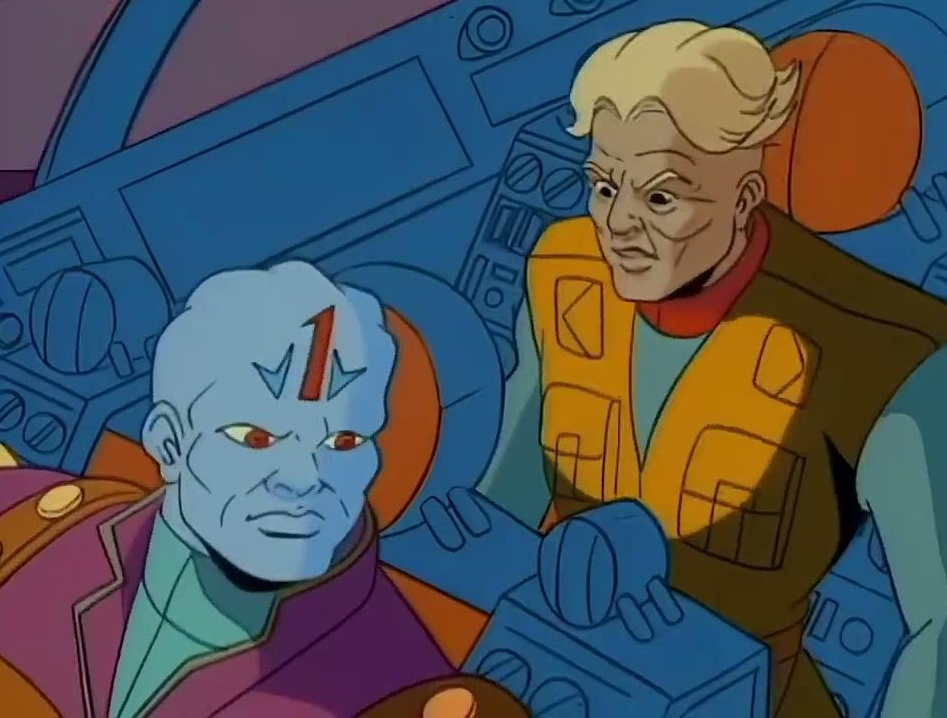 Марсела и профессор на задании