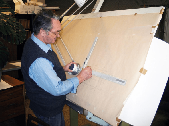 Космос на чертежах и в облаке: как летали в космос «тогда», как это делают сегодня и что будет дальше? - 3 Инженер, кульман и чертежи