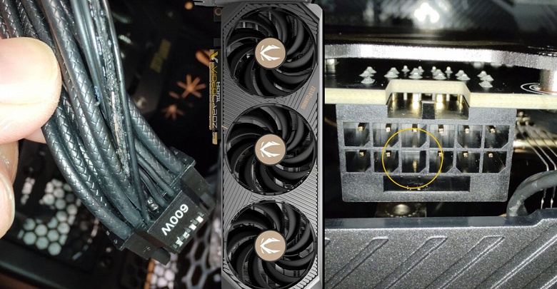 Даже GeForce RTX 5070 может быть пожароопасной. Владелец такой карты обнаружил у себя оплавленный кабель питания