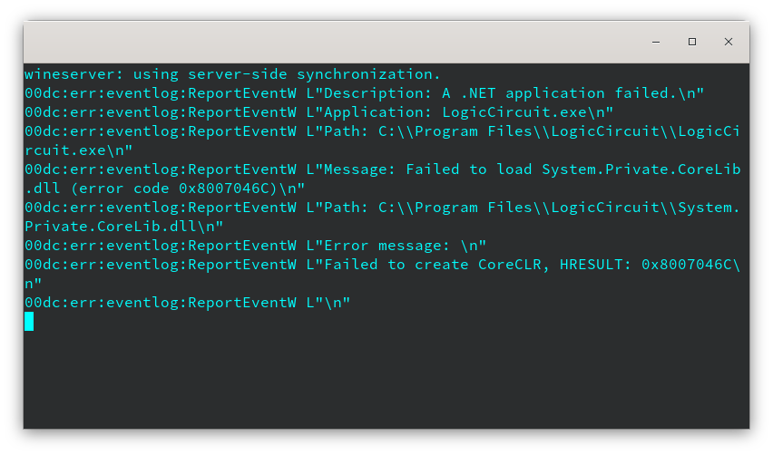 Ещё раз лог