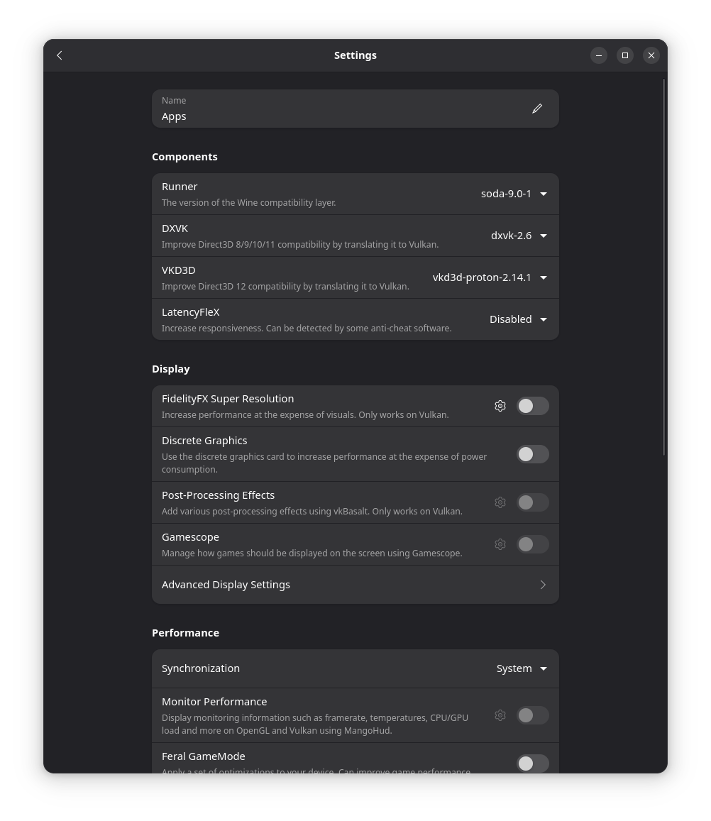 Настройка префикса