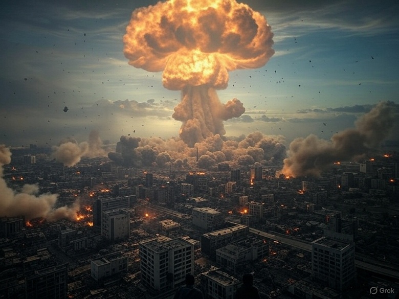 Что будет, если в атмосферу попадет 150 тераграммов сажи из-за ядерных взрывов? Ученые смоделировали ядерный конфликт и назвали страны, которые переживут ядерную зиму - 1 Что будет, если в атмосферу попадет 150 тераграммов сажи из-за ядерных взрывов? Ученые смоделировали ядерный конфликт и назвали страны, которые переживут ядерную зиму