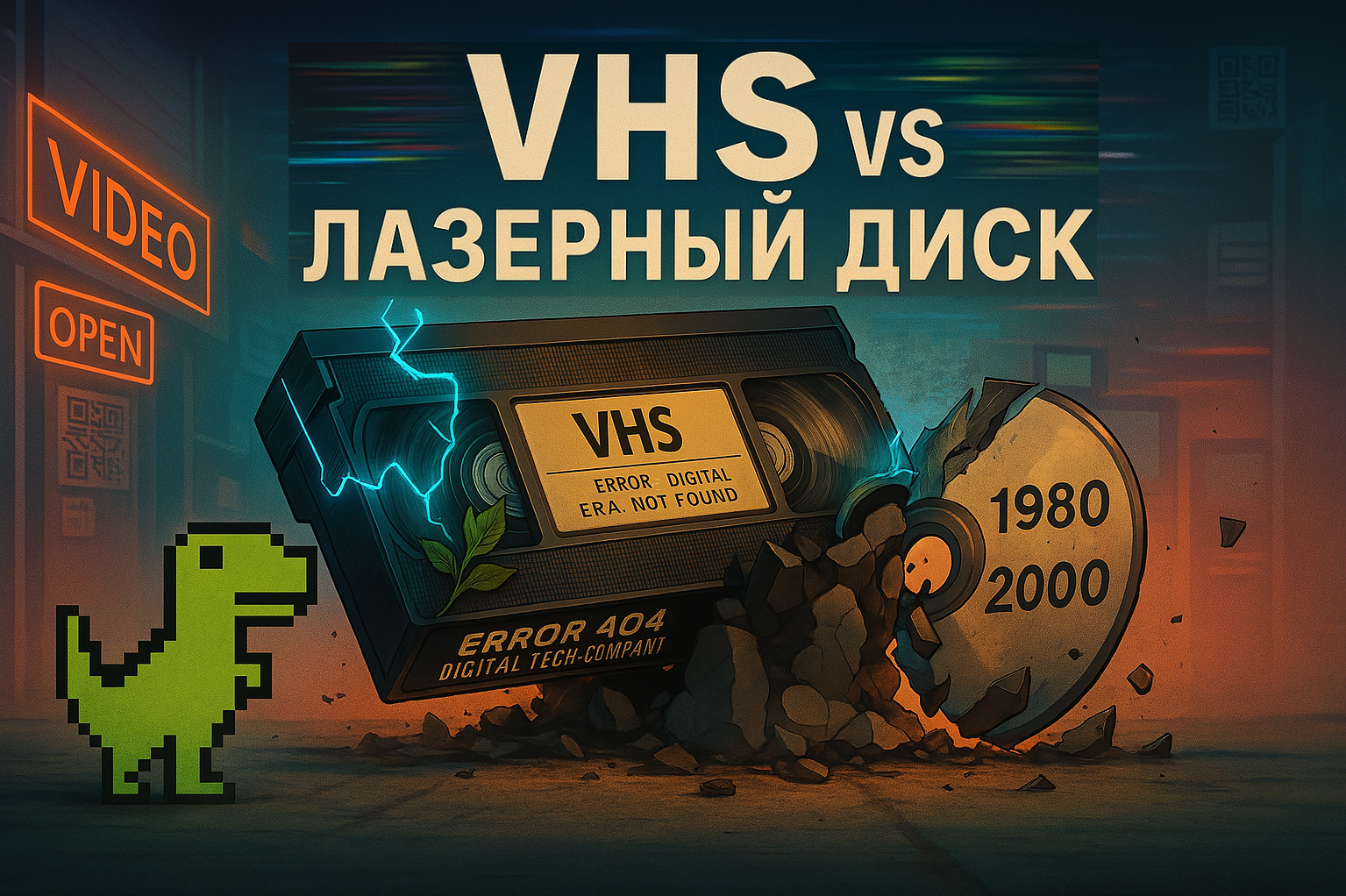 Феномен забытых технологий: почему VHS пережил лазерные диски - 1 Феномен забытых технологий: почему VHS пережил лазерные диски - 1