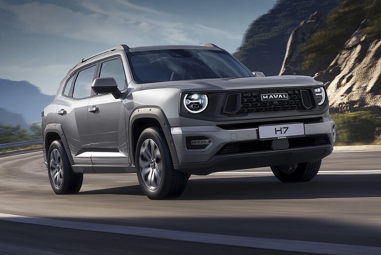 В России стартовали продажи Haval H7 отечественной сборки: 192 л.с., &laquo;робот&raquo; и внедорожный круиз-контроль &mdash; за 3,5 млн рублей