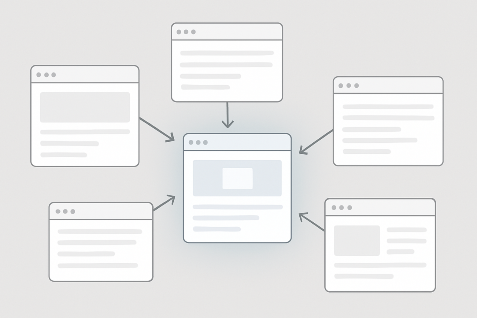 Демонстрация работы перелинковки. Все изображения в статье были созданы с помощью нейросети  Fusion Brain