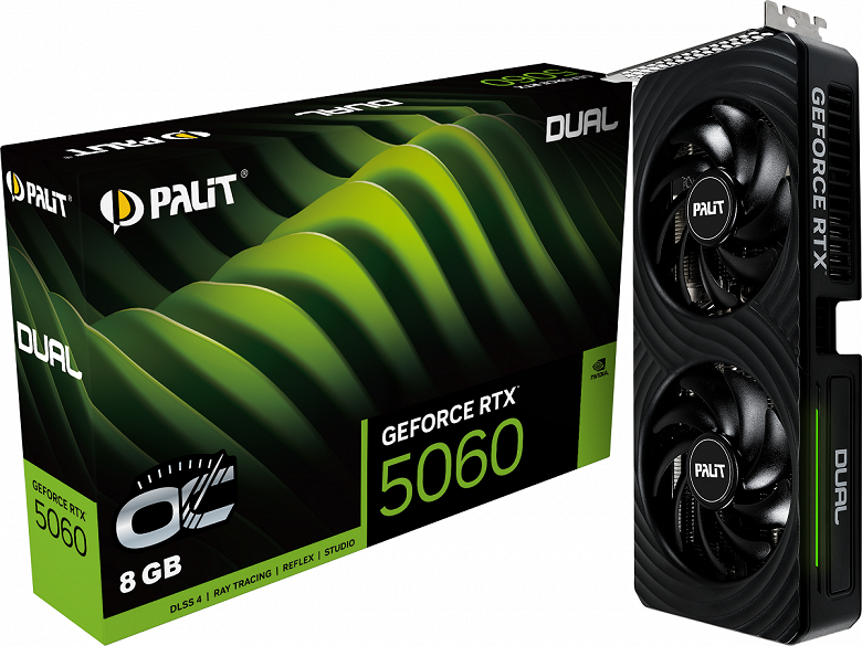 На выбор есть короткая и длинная RTX 5060. Palit представила видеокарты GeForce RTX 5060 и 5060 Ti в линейках Dual и Infinity 3