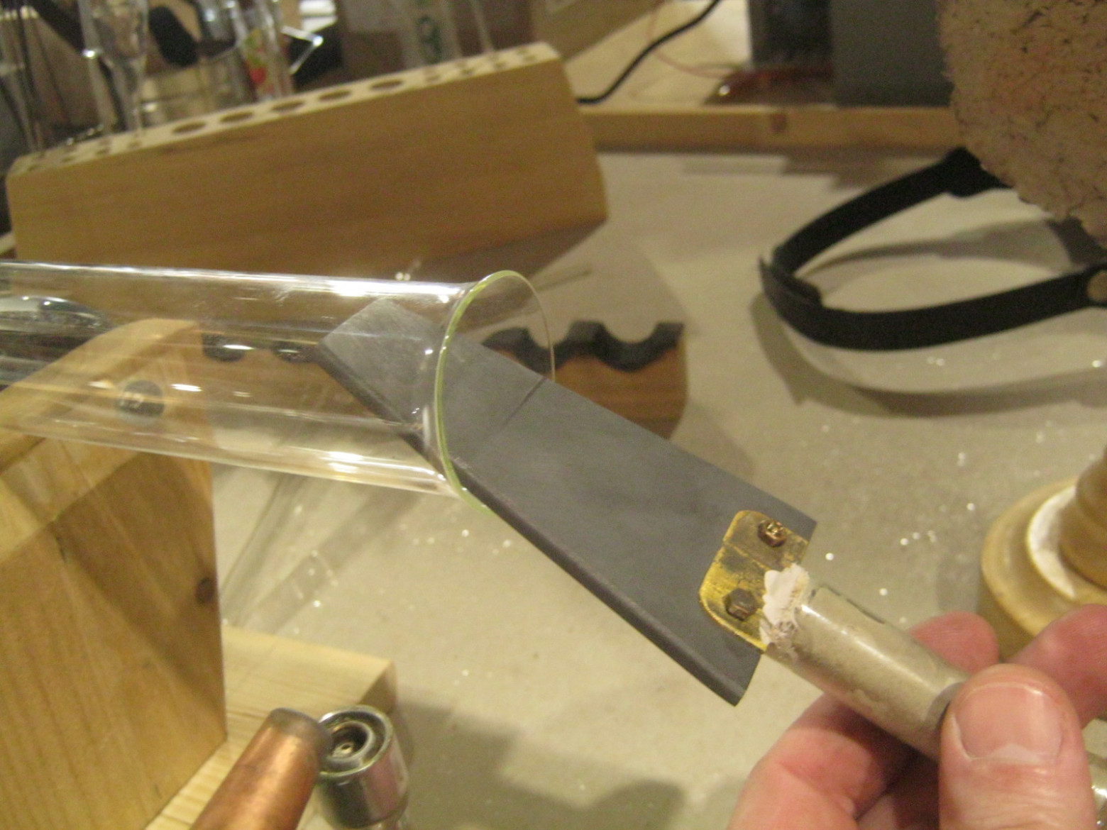 Домашняя стеклодувная мастерская. Текущее дооснащение - 21