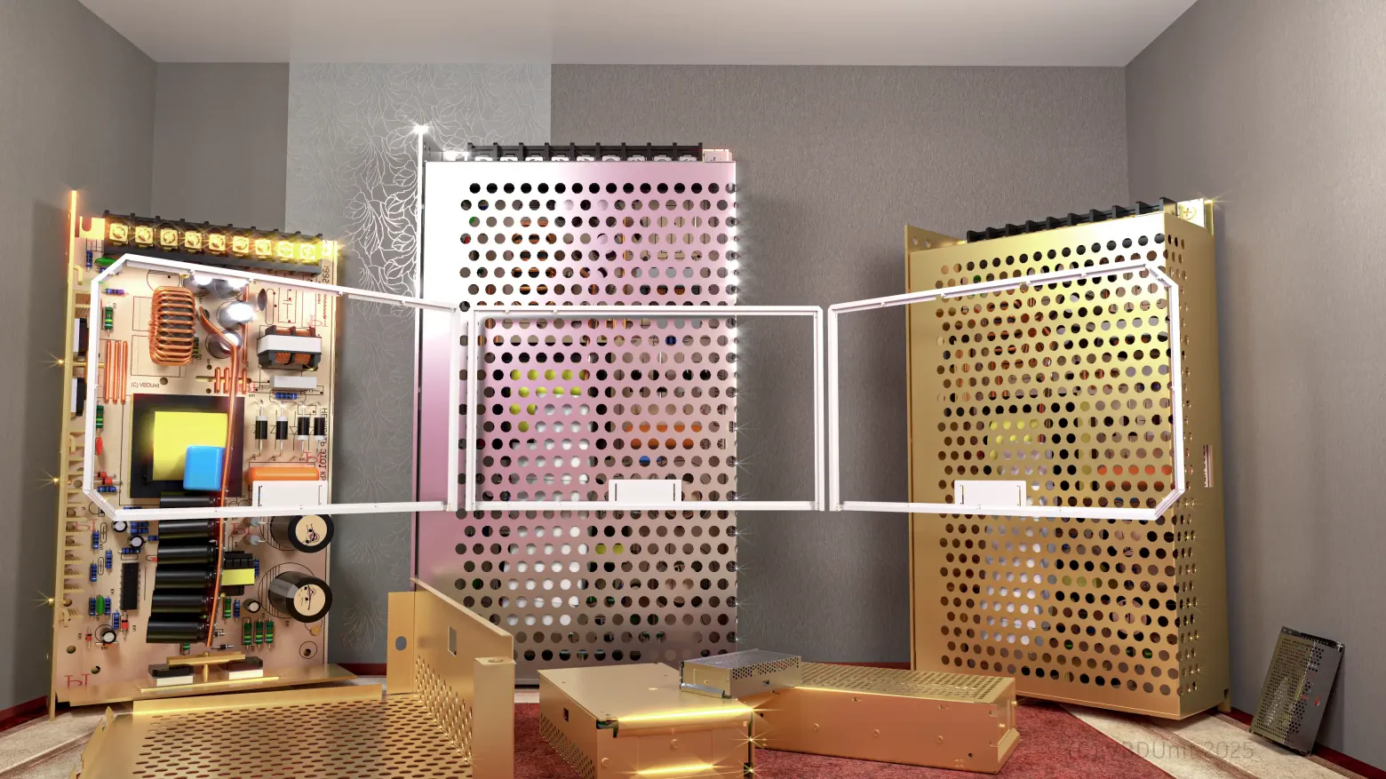 Жгём-шьём контроллеры и кормим ядерную подсветку - 56