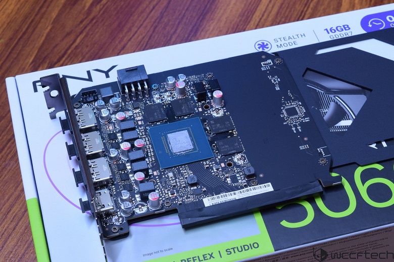 Почти половина печатной платы этой Gigabyte RTX 5060 Ti попросту бесполезна. PNY выпустила карту, 40% платы полностью пусты