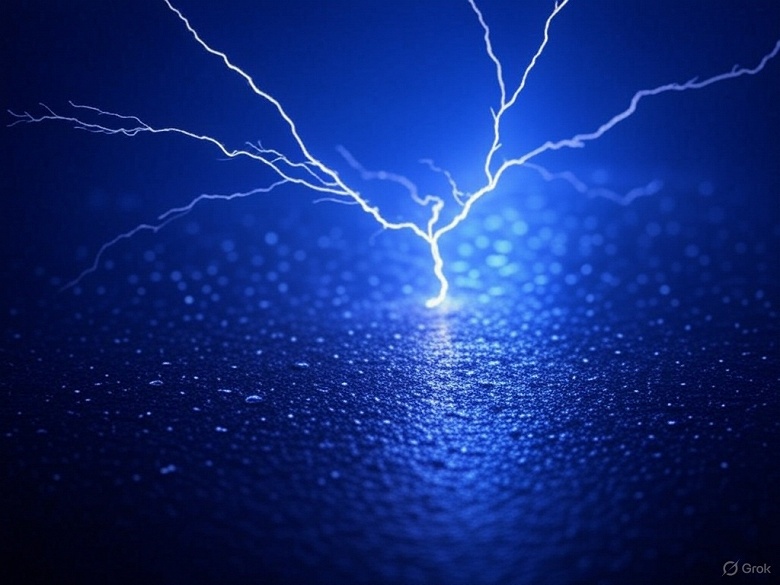 Сингапурские ученые открыли способ добывать электричество из дождевых капель, запитав светодиоды с помощью поршневого потока