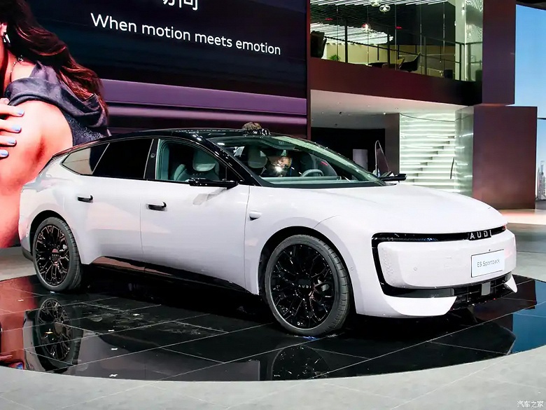 Представлен крутой Audi, который немцы не смогут купить: у AUDI E5 Sportback полный привод quattro, подруливающая задняя ось и 750 л.с.