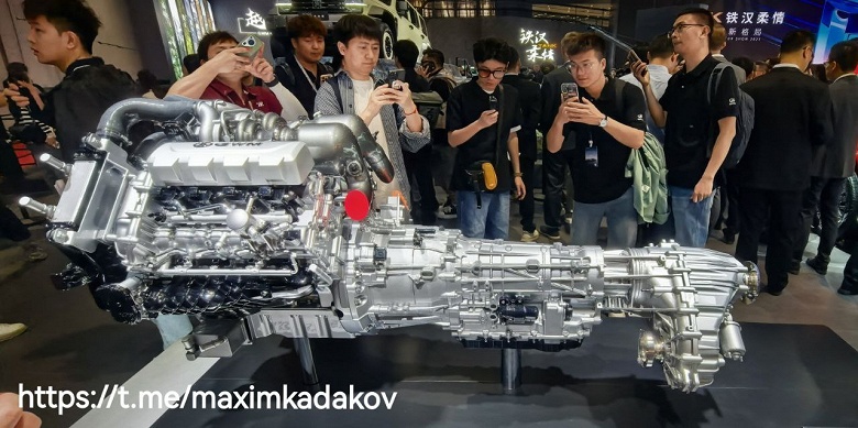 Красота: новейший 4,0-литровый V8 для внедорожников Tank и Great Wall, который делали 10 лет, показали целиком