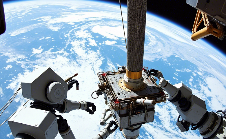 В России разработали новую технологию, которая позволит собирать и обслуживать космические аппараты на орбите