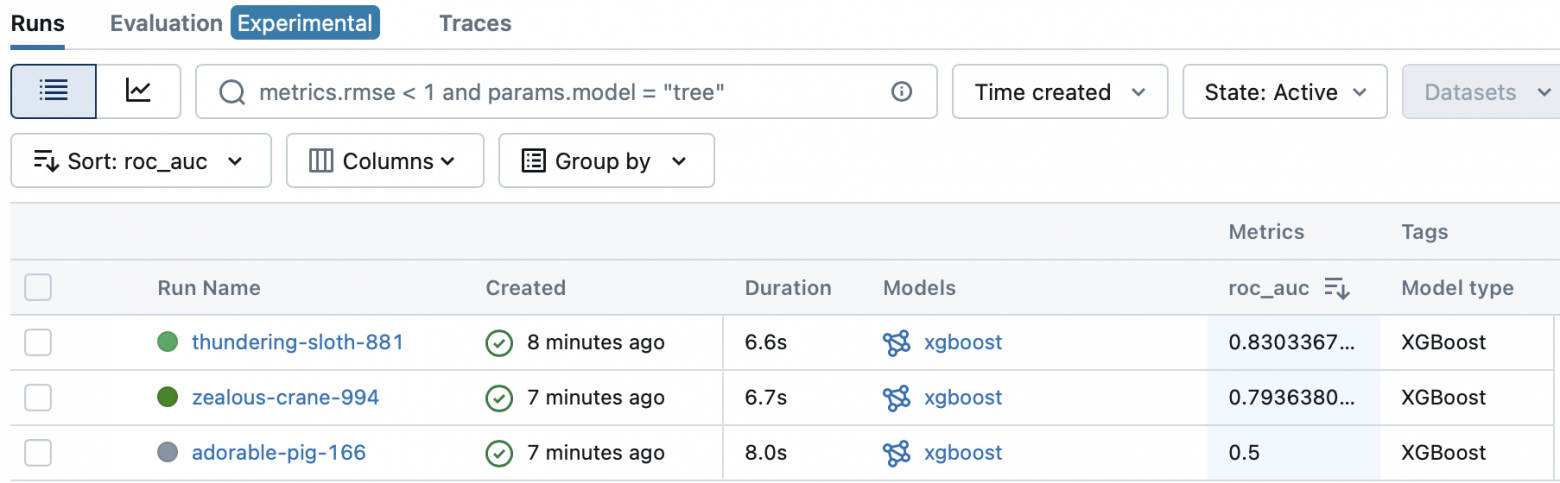 Логирование XGBoost