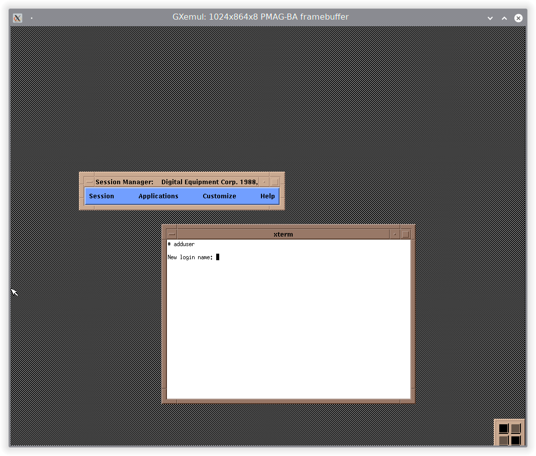 OSF-1 в эмуляторе - 11 OSF-1 в эмуляторе - 11