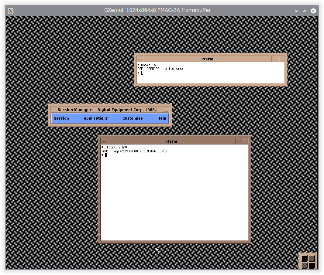 OSF-1 в эмуляторе - 12 OSF-1 в эмуляторе - 12