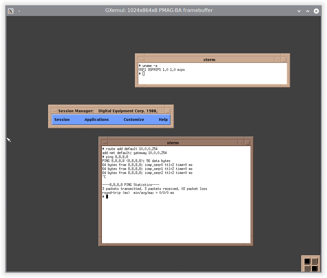 OSF-1 в эмуляторе - 14 OSF-1 в эмуляторе - 14