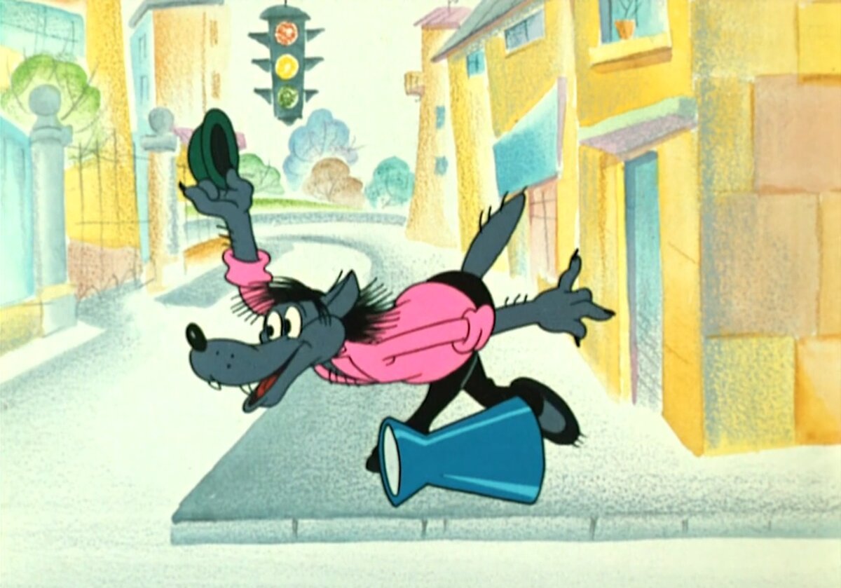 На кдпв Волк из "Ну, погоди!" – тоже классический сталкер