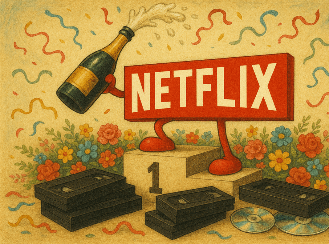 Кто здесь чемпион?! Конечно, Netflix 😄