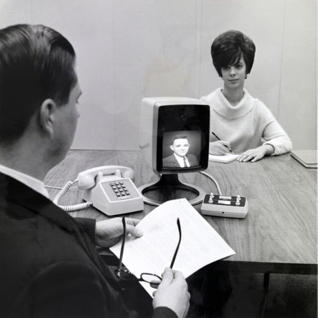 Picturephone на работе тоже имел плюсы и минусы. Источник: AT&T Archives and History Center
