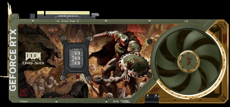 Видеокарта для шейхов: «золотую» Asus GeForce RTX 5080 ROG Astral DHAHAB будут продавать на Ближнем Востоке - 2 Видеокарта для шейхов: «золотую» Asus GeForce RTX 5080 ROG Astral DHAHAB будут продавать на Ближнем Востоке