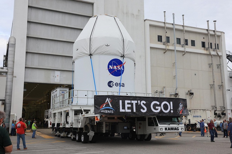 Стыковка ступеней SLS и заправка Orion: финальное тестирование перед стартом Artemis II в 2025 году - 1 Стыковка ступеней SLS и заправка Orion: финальное тестирование перед стартом Artemis II в 2025 году