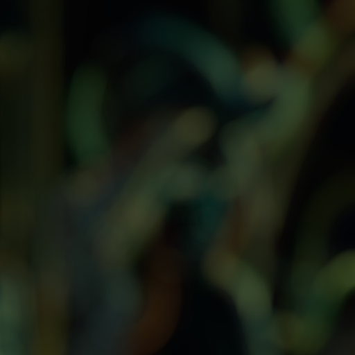 Размытое изображение разности (D)