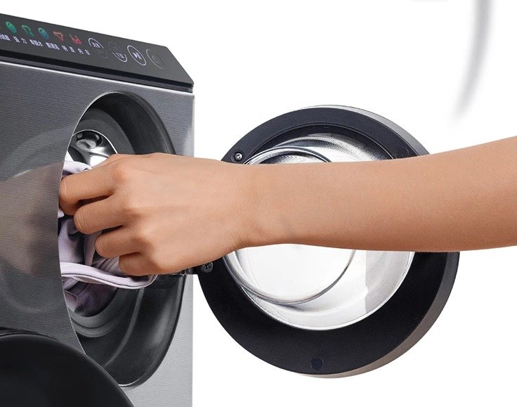 Xiaomi представила стиральную и сушильную машину Mijia Dual Zone Pro с двумя барабанами