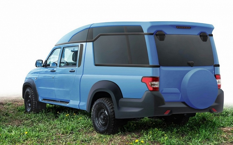 Девятиместный кабриолет УАЗ собираются запустить в серию