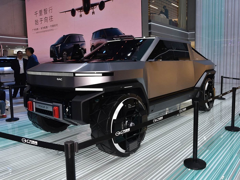Ничего личного, Илон, просто бизнес. В Китае появится свой Cybertruck &mdash; производство GAC Pickup 01 стартует в 2027 году