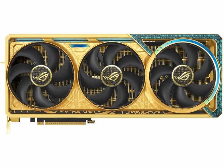Стартовали продажи золотой GeForce RTX 5090. Asus ROG Astral RTX 5090 Dhahab Edition оценили в 10 тыс. долларов, и в ней реально есть чистое золото