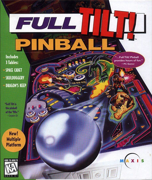 Обложка оригинальной игры Full Tilt! Pinball. Источник
