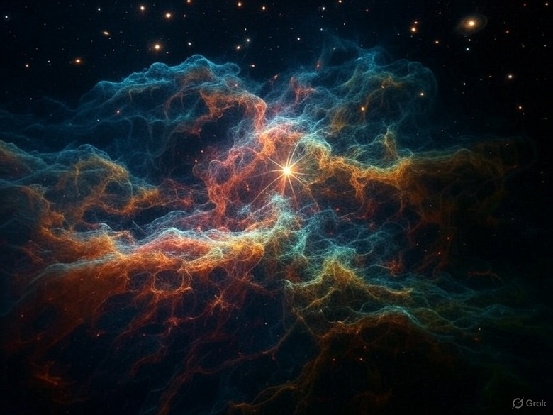 Галактика в шокирующем разрешении 10000x10000: астрономы создали универсальную модель турбулентности космоса