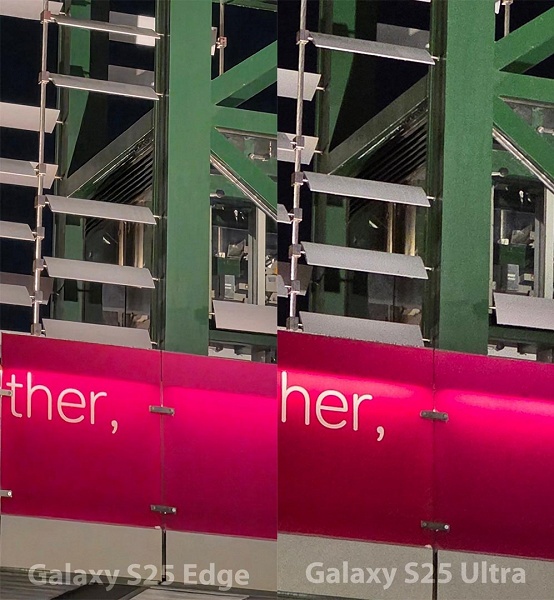 Неожиданно: сверхтонкий Samsung Galaxy S25 Edge снимает лучше, чем Galaxy S25 Ultra - 2 Неожиданно: сверхтонкий Samsung Galaxy S25 Edge снимает лучше, чем Galaxy S25 Ultra