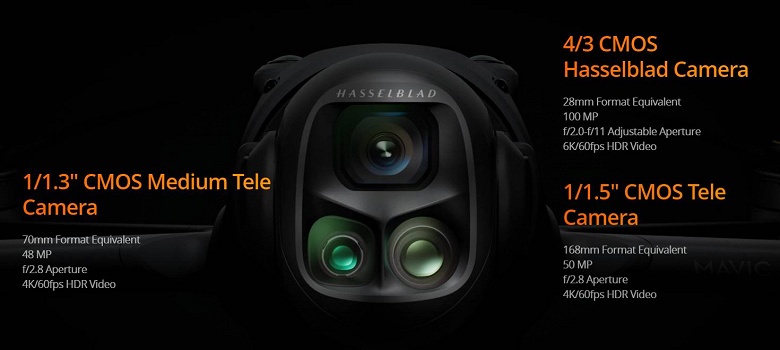 Представлен DJI Mavic 4 Pro: флагманский дрон получил тройную 100-мегапиксельную камеру Hasselblad с записью видео 6К и увеличенную батарею на 51 минуту полета - 3 Представлен DJI Mavic 4 Pro: флагманский дрон получил тройную 100-мегапиксельную камеру Hasselblad с записью видео 6К и увеличенную батарею на 51 минуту полета