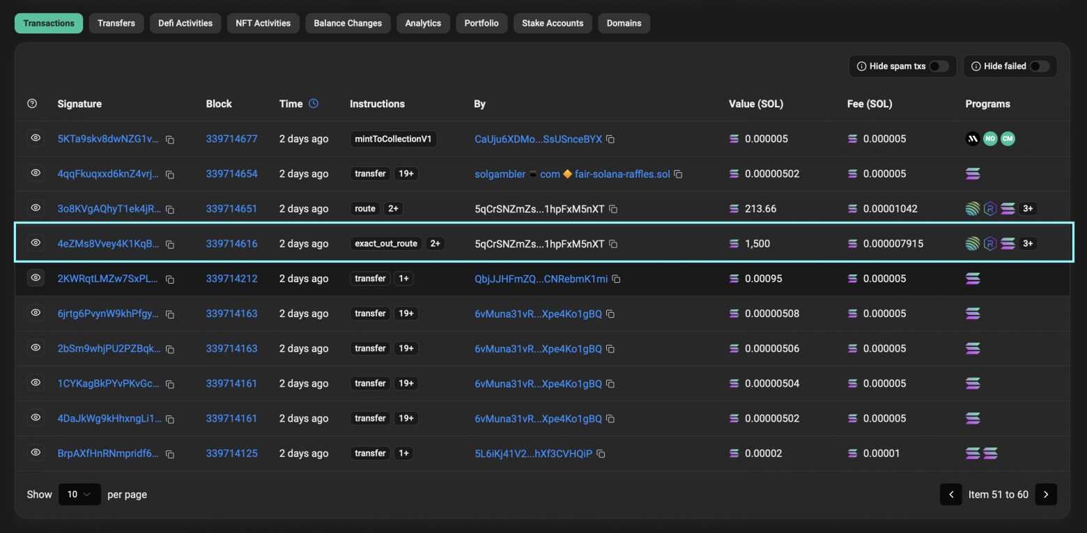 Скам на $700,000 в Solana: как токен с ростом в 4 млрд% обнуляется за секунды - 10 Скам на $700,000 в Solana: как токен с ростом в 4 млрд% обнуляется за секунды - 10
