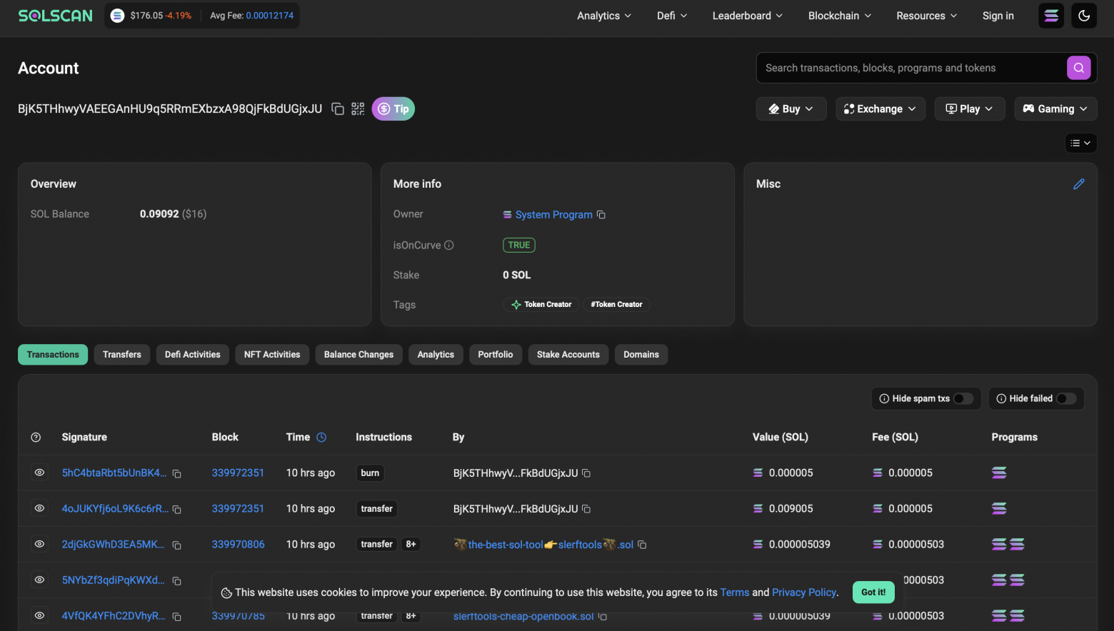 Скам на $700,000 в Solana: как токен с ростом в 4 млрд% обнуляется за секунды - 7 Скам на $700,000 в Solana: как токен с ростом в 4 млрд% обнуляется за секунды - 7
