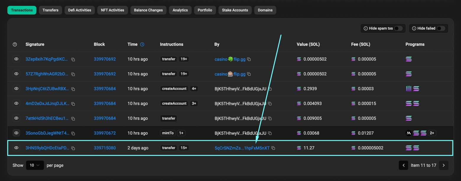 Скам на $700,000 в Solana: как токен с ростом в 4 млрд% обнуляется за секунды - 8 Скам на $700,000 в Solana: как токен с ростом в 4 млрд% обнуляется за секунды - 8