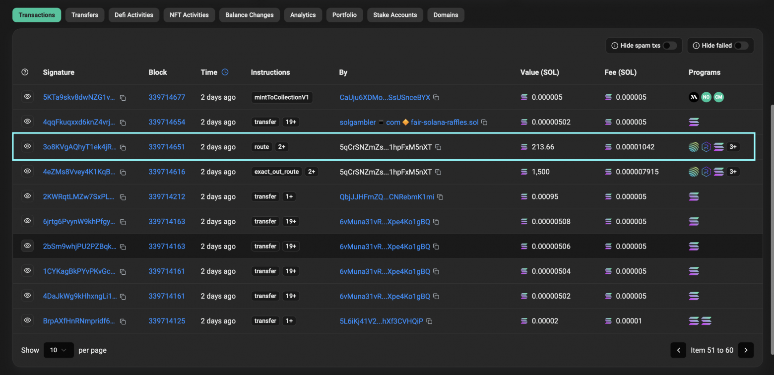 Скам на $700,000 в Solana: как токен с ростом в 4 млрд% обнуляется за секунды - 9 Скам на $700,000 в Solana: как токен с ростом в 4 млрд% обнуляется за секунды - 9