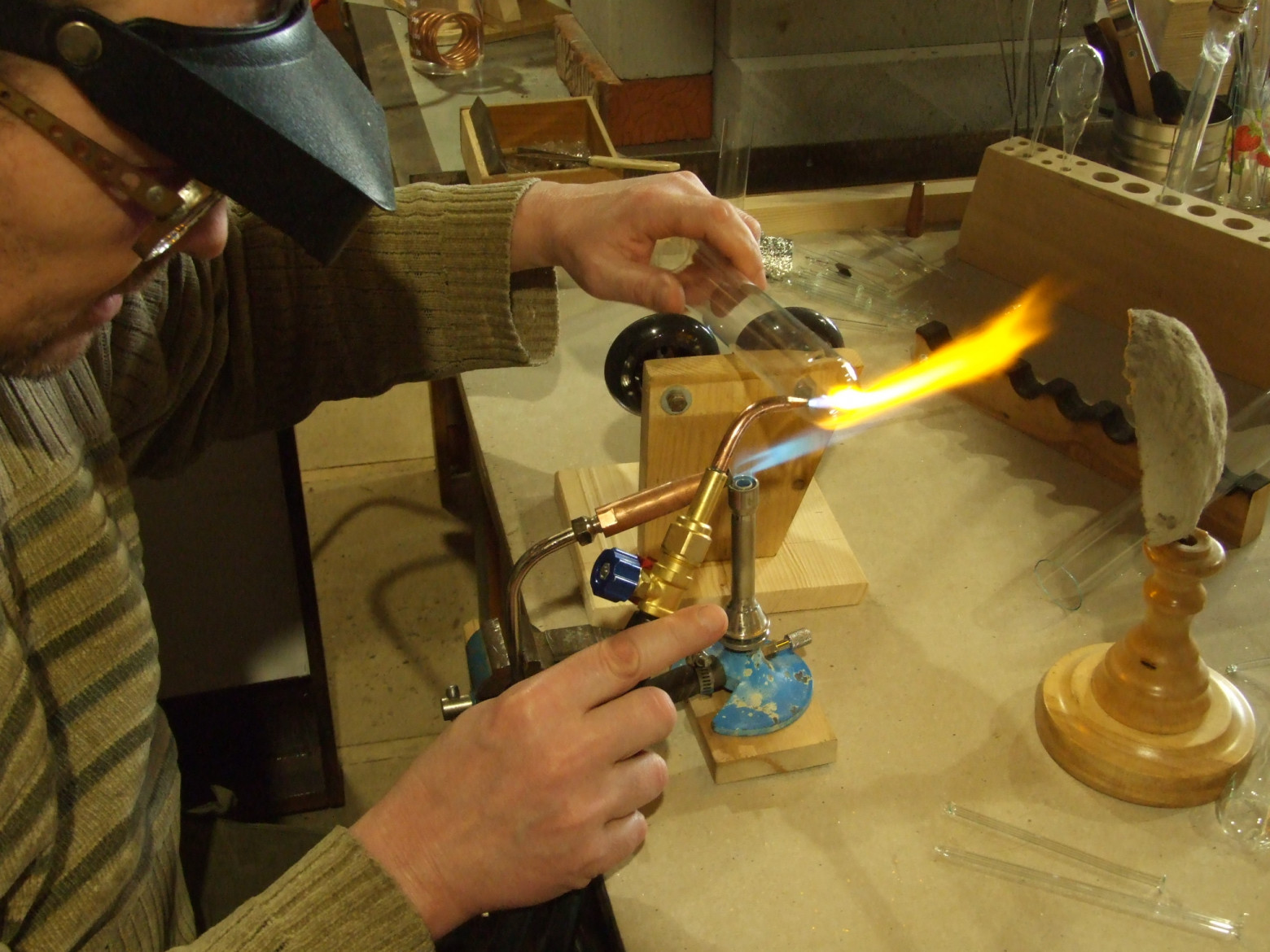 Самодельная газоразрядная Хабралампа V 1.1 - 3