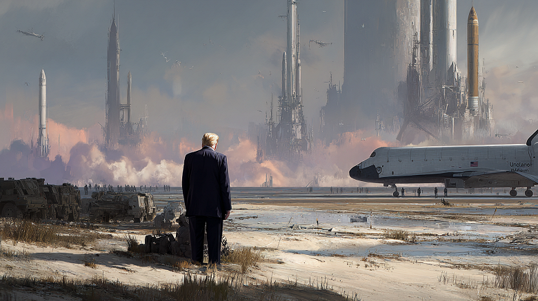 «Я очень горд Космическими силами, потому что их создал я. Это мое чадо», — Трамп заявил, что США значительно опережают Россию и Китай в космической гонке. - 1 «Я очень горд Космическими силами, потому что их создал я. Это мое чадо», — Трамп заявил, что США значительно опережают Россию и Китай в космической гонке.