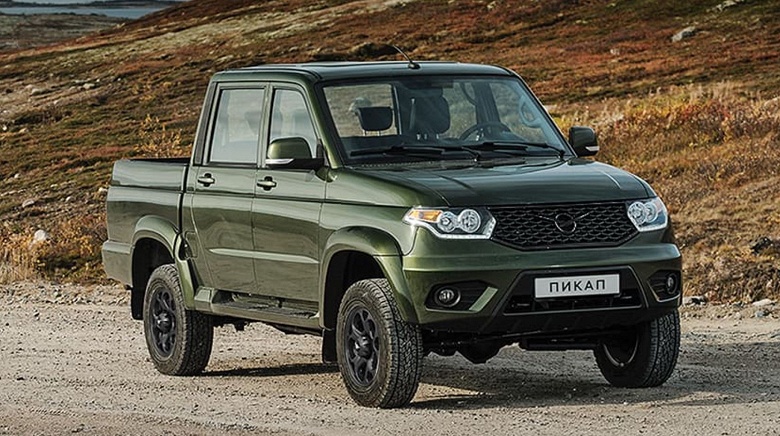 УАЗ теряет позиции: отечественный автопроизводитель опустился на третье место в сегменте пикапов