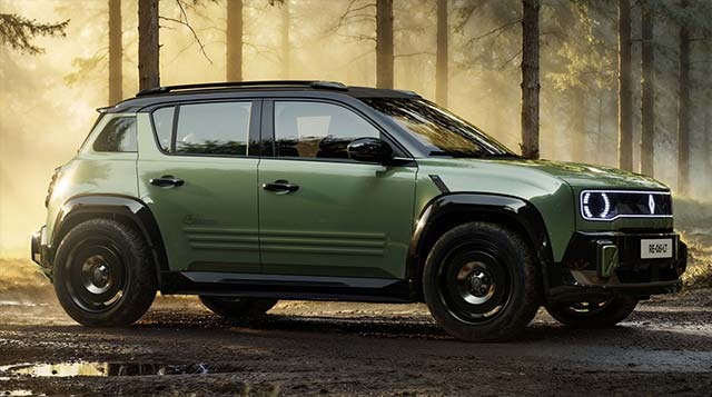 Renault 4 Savane 4x4: стильный, мощный и полностью электрический внедорожник дебютировал на Roland-Garros - 2 Renault 4 Savane 4x4: стильный, мощный и полностью электрический внедорожник дебютировал на Roland-Garros