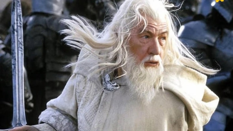 Гендальф Белый. Кадр из фильма  «Властелин колец»